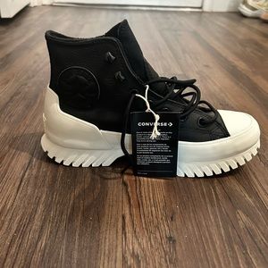 Waterproof platform boots